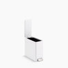Kohler 2.5-gallon slim step trash can