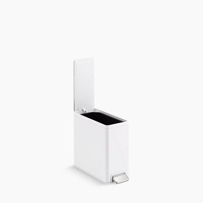 Kohler 2.5-gallon slim step trash can