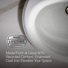 Kohler 19-1/4" oval drop-in bathroom sink
