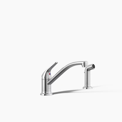 Kohler Single-handle kitchen sink faucet with side sprayer