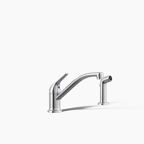 Kohler Single-handle kitchen sink faucet with side sprayer