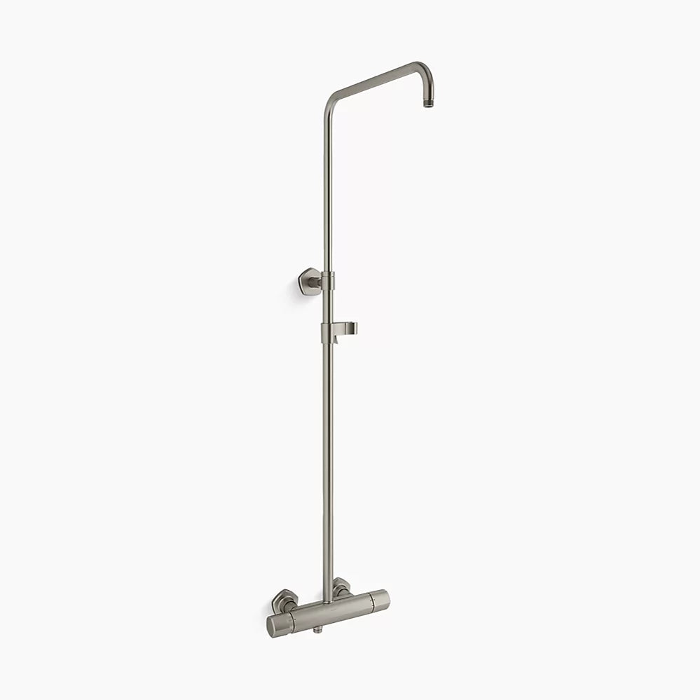 Kohler Two-way exposed thermostatic valve and shower column kt