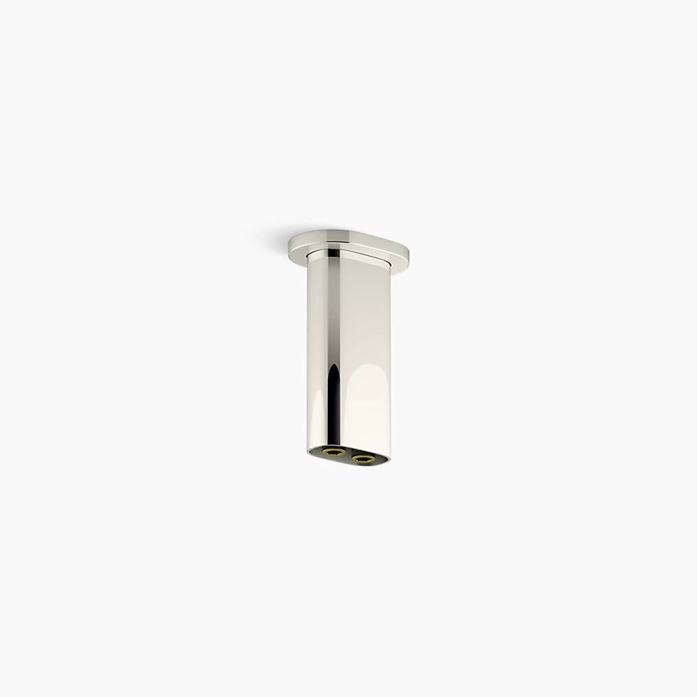 Kohler 5" ceiling-mount two-function rainhead arm and flange