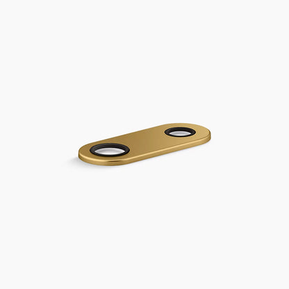 Kohler 4" two-hole escutcheon plate for Insight™ and Kinesis® lavatory faucets and soap dispensers