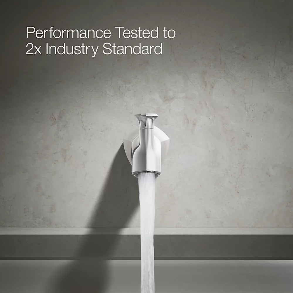 Kohler Wall-mount bath spout with Straight design and diverter