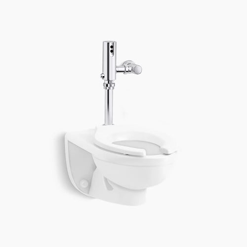 Kohler Toilet with Mach® Tripoint® touchless DC 1.6 gpf flushometer