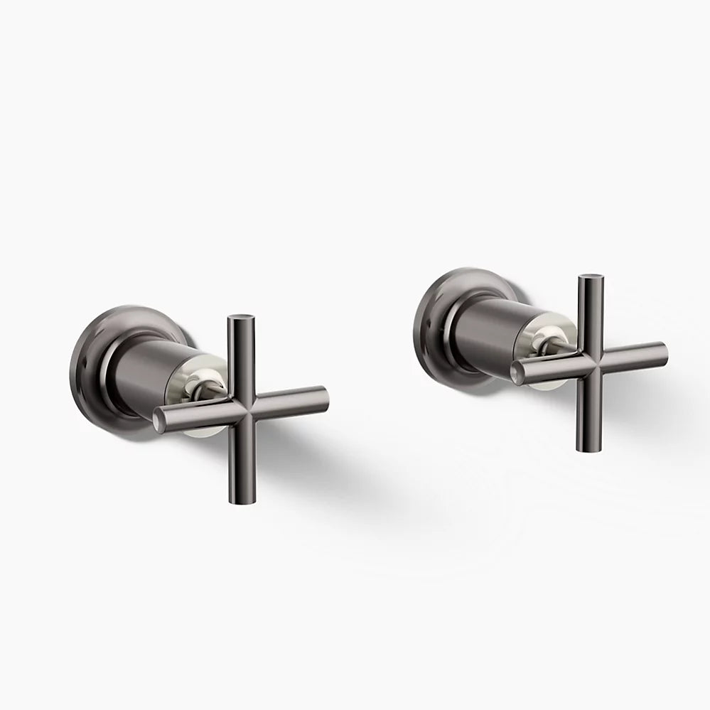 Kohler Deck- or wall-mount bath faucet handle trim with cross design