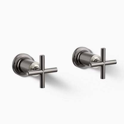 Kohler Deck- or wall-mount bath faucet handle trim with cross design