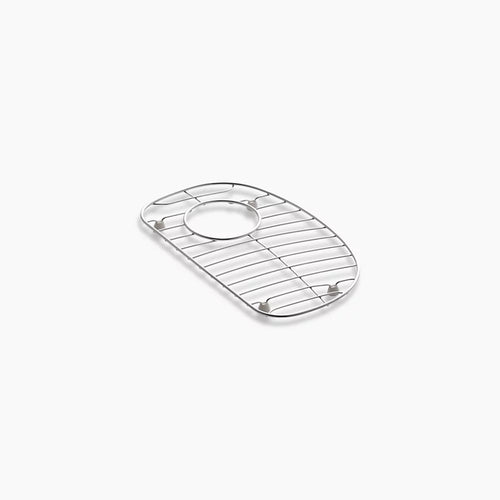 Kohler Stainless steel sink rack, 14-3/8" x 8-1/4" for right-bowl of K-6498 Iron/Tones® Smart Divide® kitchen sink