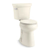 Kohler Tall two-piece round-front toilet, 1.6 gpf