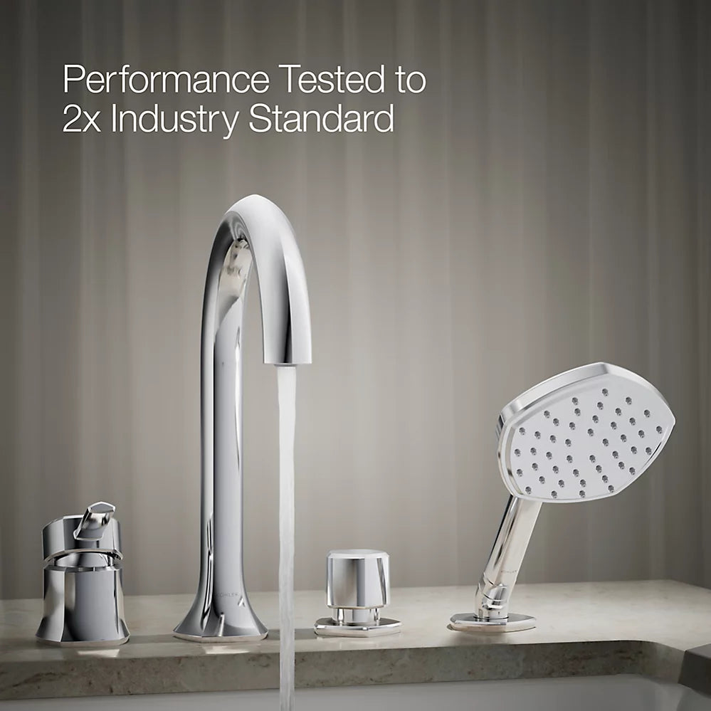 Kohler Deck-mount handshower holder and two-way diverter valve