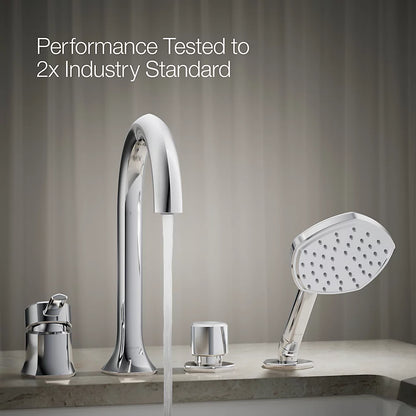 Kohler Deck-mount handshower holder and two-way diverter valve