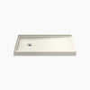 Kohler 48" x 32" alcove shower base, left drain