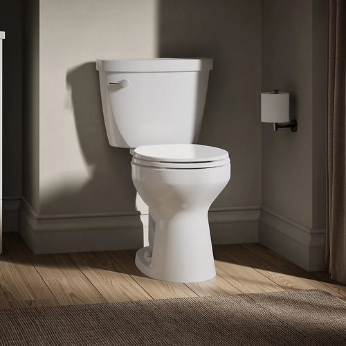 Kohler Two-piece round-front toilet, 1.6 gpf
