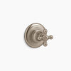Kohler MasterShower® volume control valve trim with cross handle