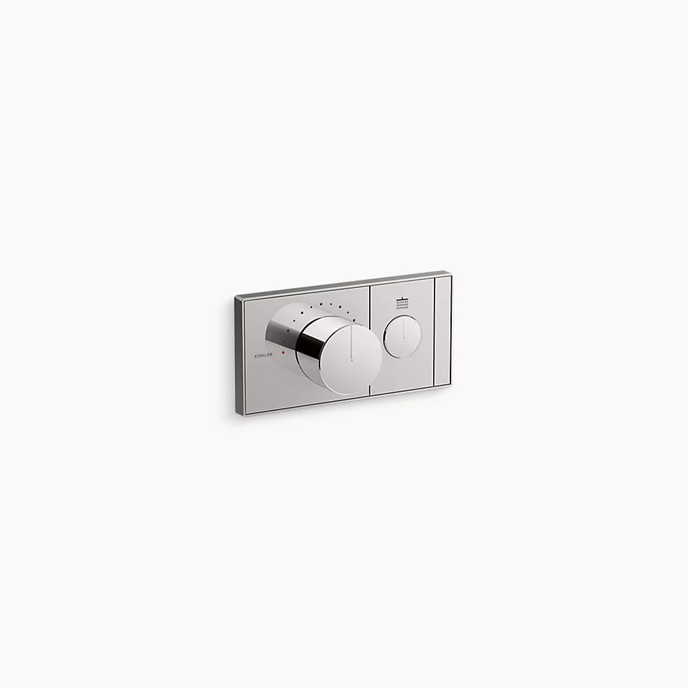 Kohler One-outlet recessed mechanical thermostatic valve control