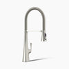Kohler Graze® Semi-professional kitchen sink faucet with three-function sprayhead