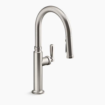 Kohler Edalyn™ by Studio McGee Touchless pull-down kitchen sink faucet with three-function sprayhead