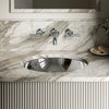 Bachata® 20" oval drop-in/undermount bathroom sink