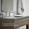 Components® Single-handle bathroom sink faucet, 1.2 gpm in Two Colors