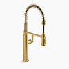 Kohler Semi-professional kitchen sink faucet with two-function sprayhead