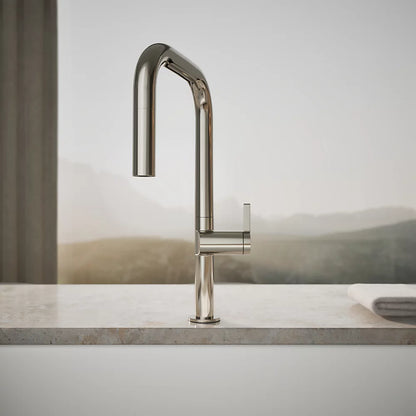 Kohler Components® Pull-down kitchen sink faucet with two-function sprayhead