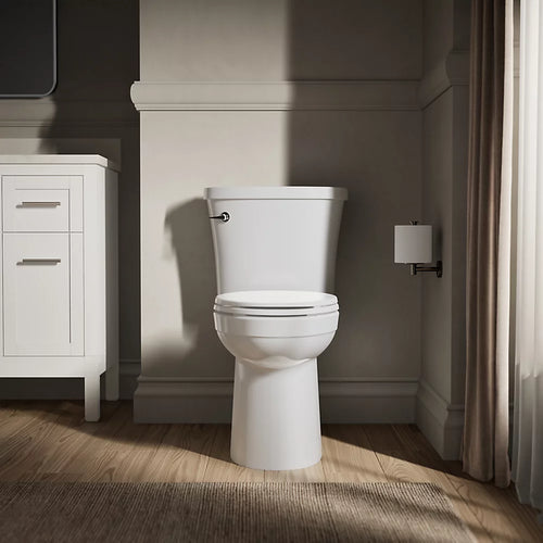 Kohler Kingston™ Two-Piece Elongated Toilet – 1.28 GPF Less Seat