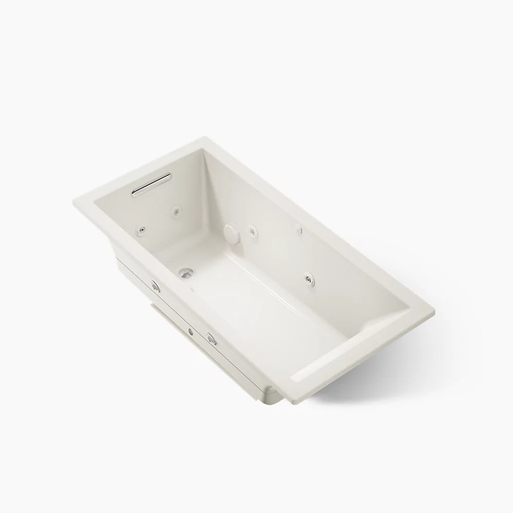 Kohler Underscore Heated Bubblemassage Air Bath With Whirlpool 60 x 30-Inch Drop-In Bathtub
