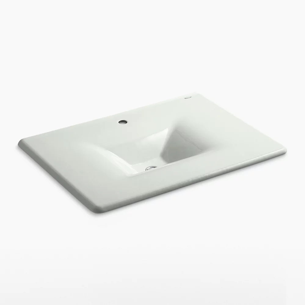 Kohler 31" Enameled cast iron vanity top with integrated rectangular sink