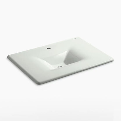 Kohler 31" Enameled cast iron vanity top with integrated rectangular sink