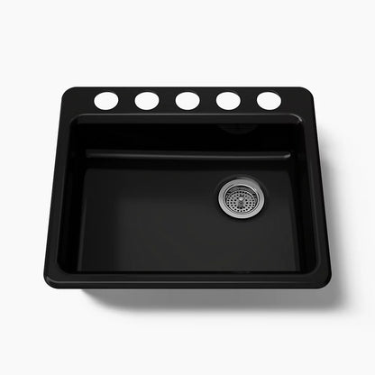 Kohler Riverby® 25" undermount single-bowl kitchen sink