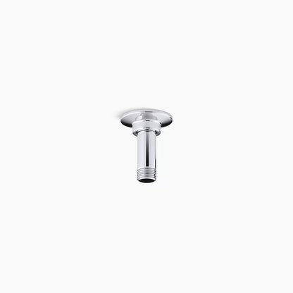 Kohler 3" ceiling-mount single-function rainhead arm and flange