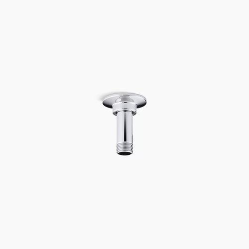 Kohler 3" ceiling-mount single-function rainhead arm and flange