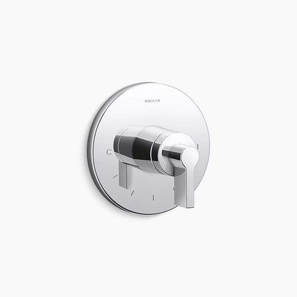 Kohler MasterShower® temperature control valve trim with Lever handle