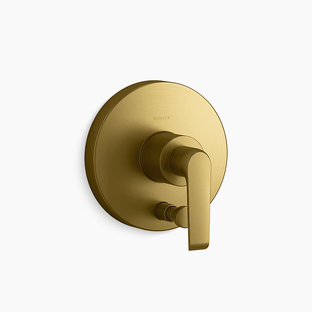 Kohler Rite-Temp® valve trim with push-button diverter