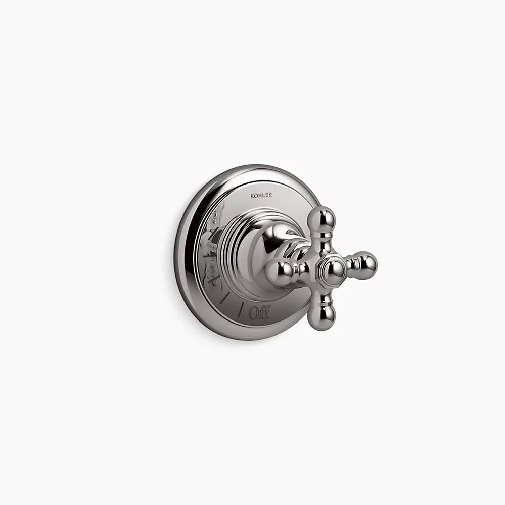 Kohler MasterShower® volume control valve trim with cross handle