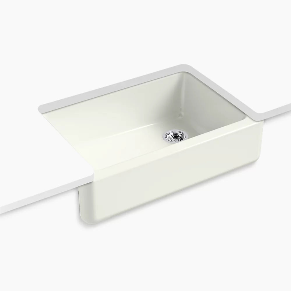 Kohler 32-3/4" undermount single-bowl farmhouse kitchen sink