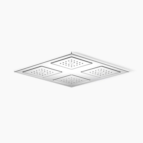 Kohler Overhead shower panel with four 22-nozzle sprayheads
