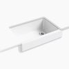 Kohler 32-1/2" undermount single-bowl farmhouse kitchen sink