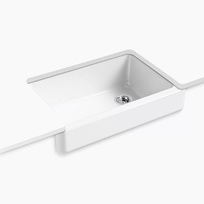 Kohler 32-1/2" undermount single-bowl farmhouse kitchen sink