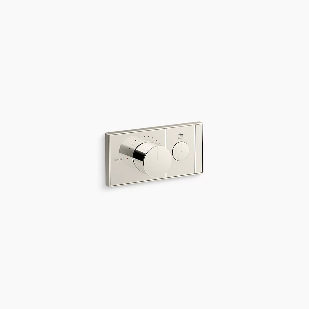 Kohler One-outlet recessed mechanical thermostatic valve control