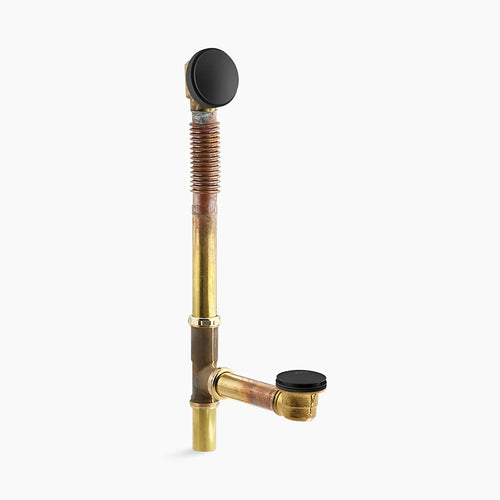 Kohler Brass toe tap bath drain