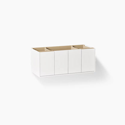 Jute® 48" wall-hung bathroom vanity cabinet