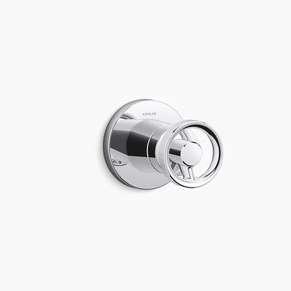 Kohler MasterShower® transfer valve trim with Industrial handle