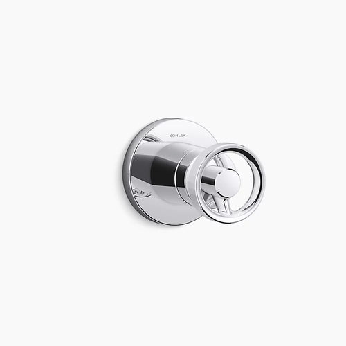 Kohler MasterShower® transfer valve trim with Industrial handle