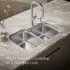 Kohler Verse Top- Double-bowl 33-Inch Undermount Kitchen Sink
