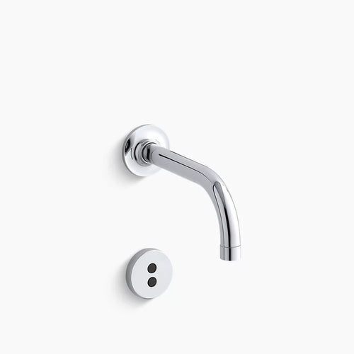 Kohler Wall-mount touchless faucet trim with Insight™ technology and 6" 90-degree spout, requires valve