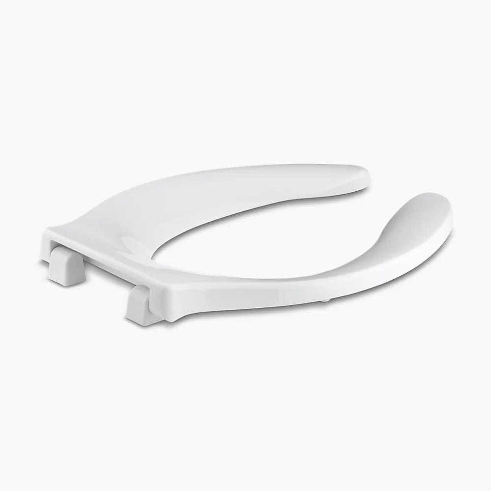 Kohler Commercial elongated toilet seat with integrated handle and Quiet-Close™ check hinge