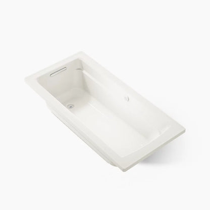 Kohler Archer Heated Bubblemassage Air Bath 66 x 32-Inch Drop-In Bathtub