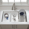 Kohler 33" undermount single-bowl workstation kitchen sink